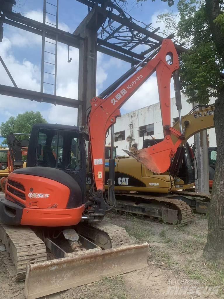 Kubota KX 163 Pásová rýpadla