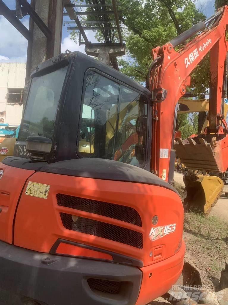 Kubota KX 163 Pásová rýpadla