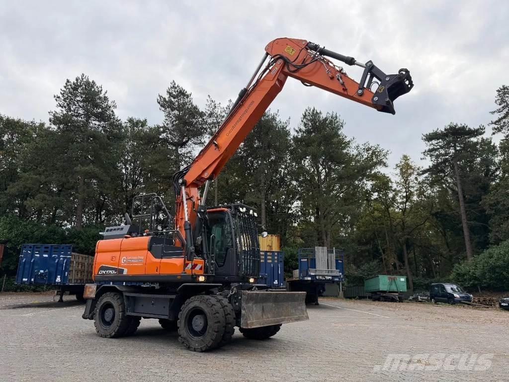 Doosan DX170W-5 Kolová rýpadla