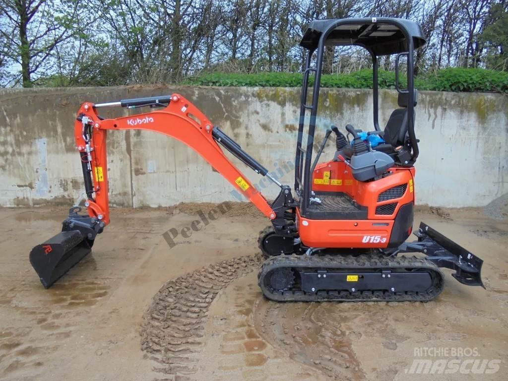 Kubota U 15-3 Mini rýpadla < 7t