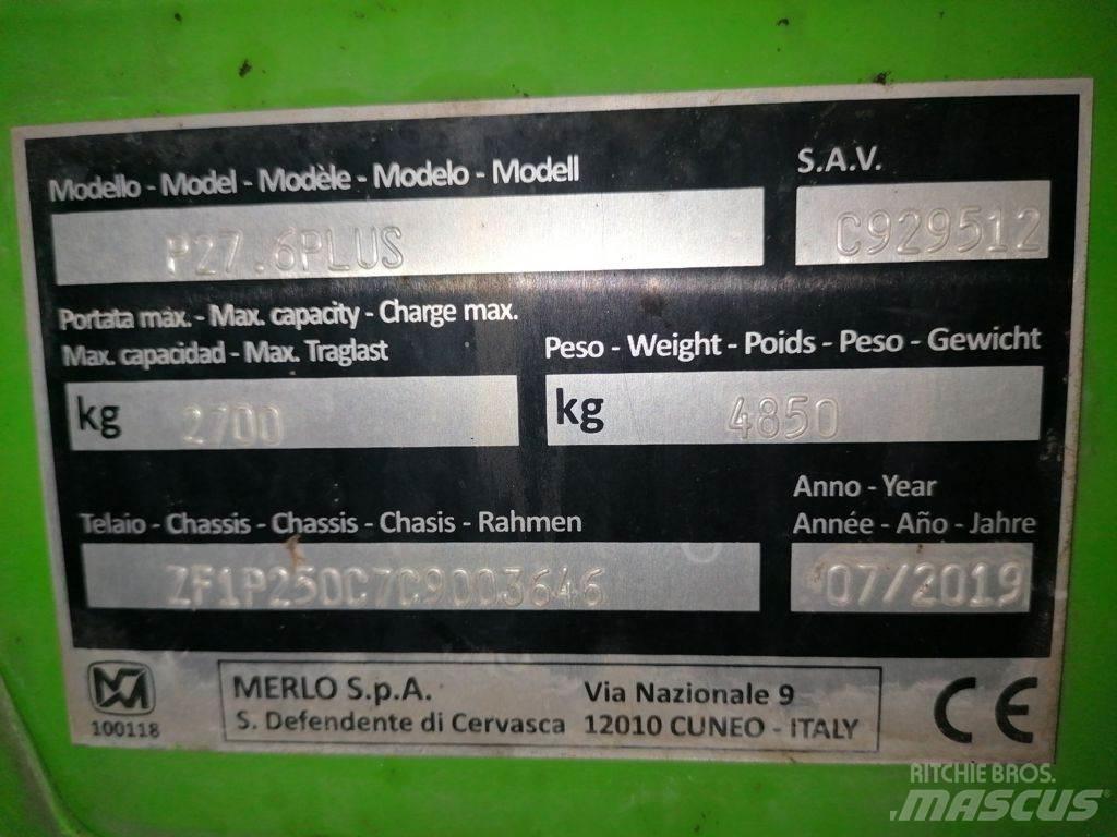 Merlo P27.6 PLUS Teleskopické manipulátory