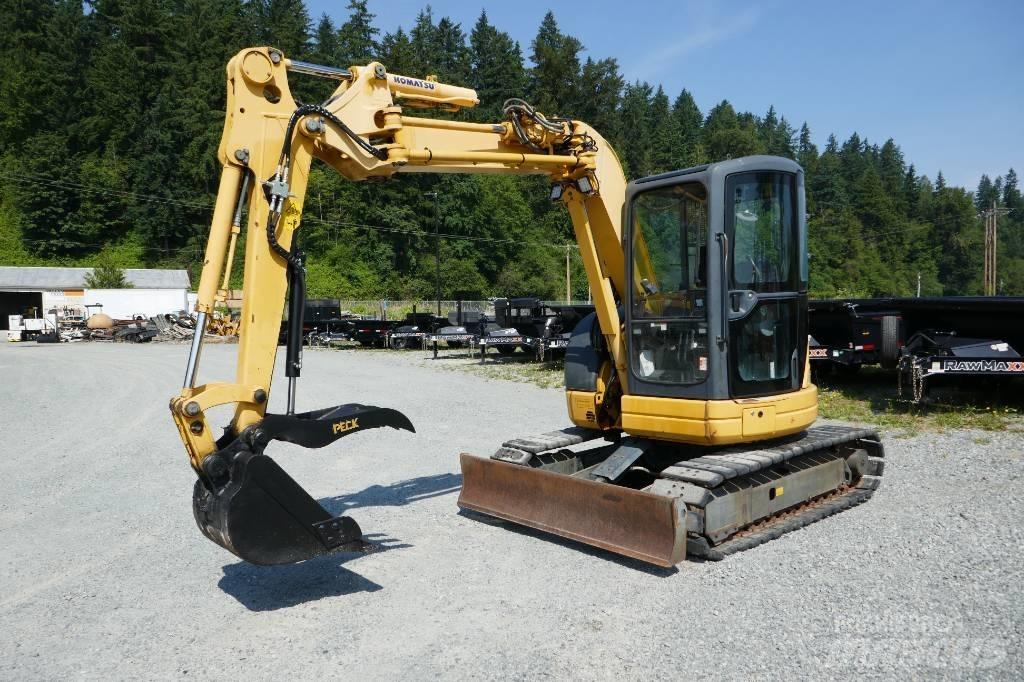 Komatsu PC58UU-5 Mini rýpadla < 7t