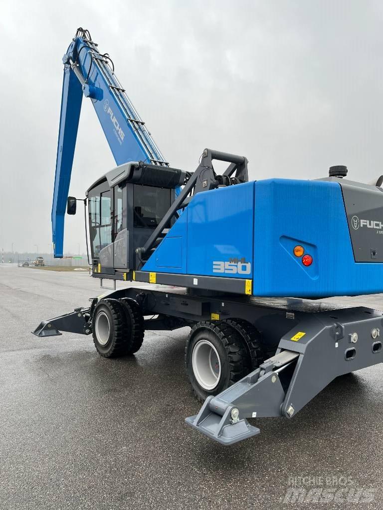 Terex Fuchs 350F Stroje pro manipulaci s odpadem