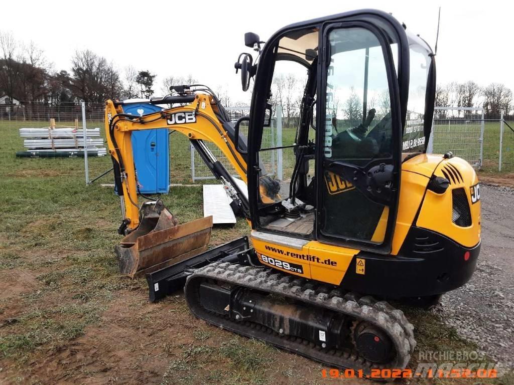 JCB 8029 CTS Mini rýpadla < 7t