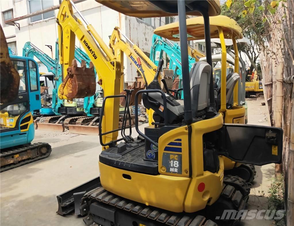 Komatsu PC18MR-3 Mini rýpadla < 7t