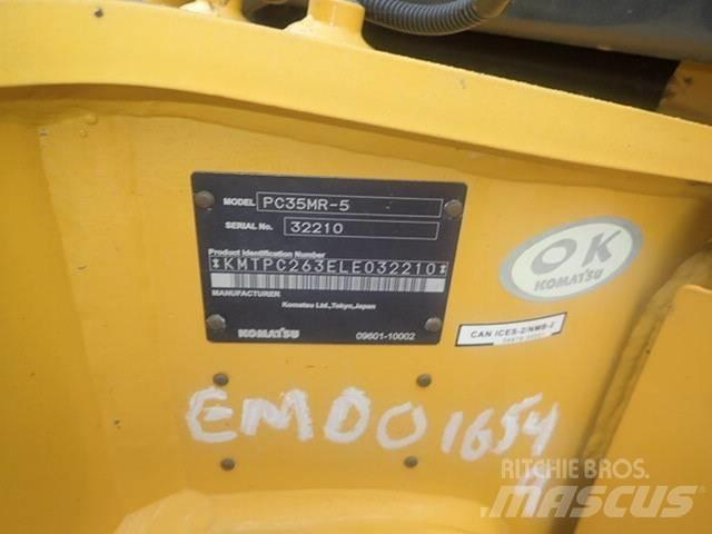 Komatsu PC35MR-5 Mini rýpadla < 7t
