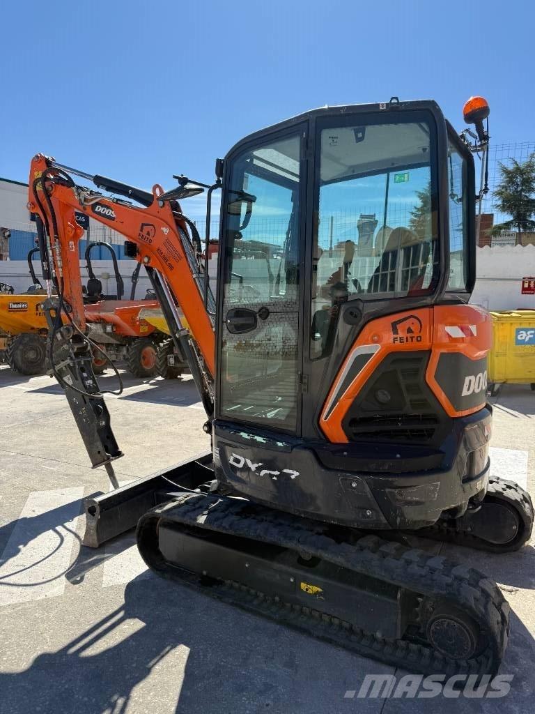 Doosan DX 27 Z Mini rýpadla < 7t
