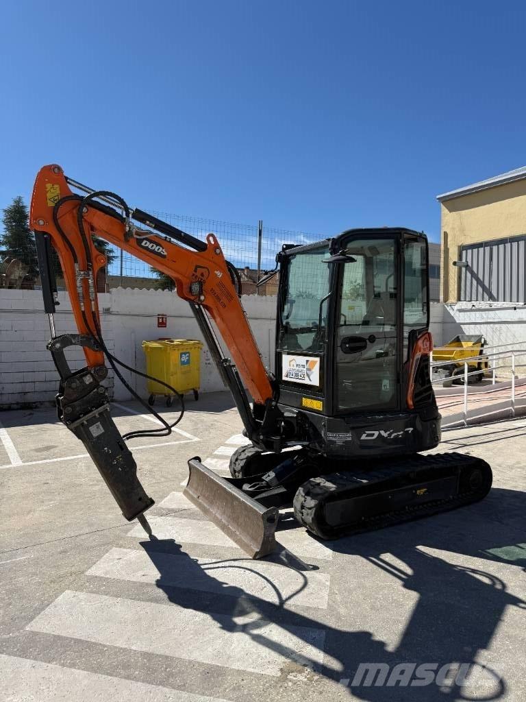 Doosan DX 27 Z Mini rýpadla < 7t