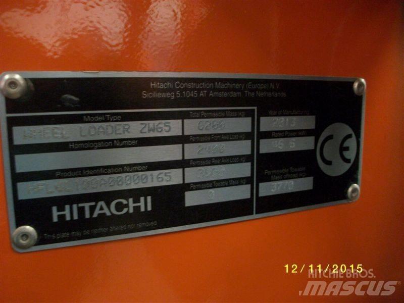 Hitachi ZW 65 Kolové nakladače