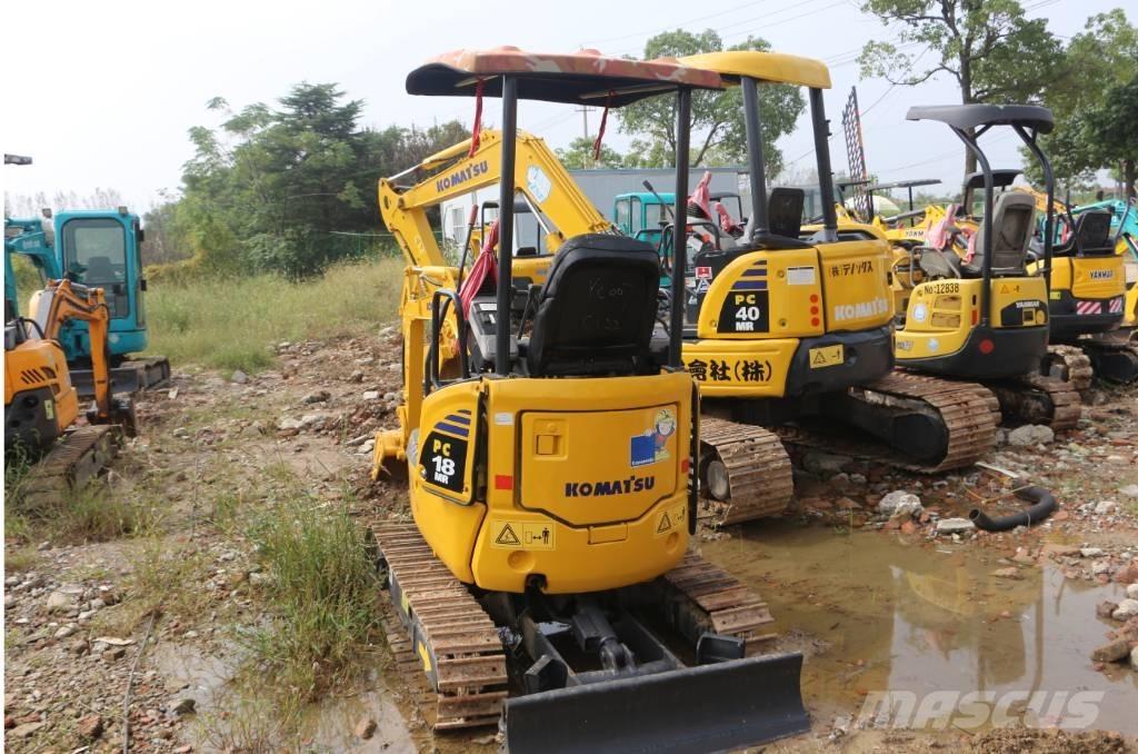 Komatsu PC 18 MR Mini rýpadla < 7t