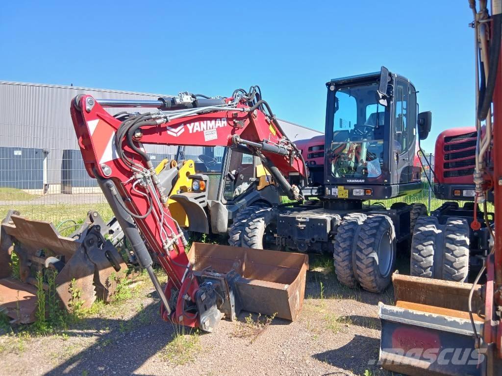 Yanmar B 75 W Kolová rýpadla