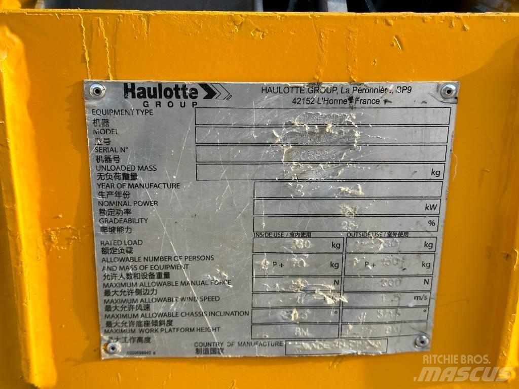 Haulotte OPTIMUM 8 Nůžková zvedací plošina