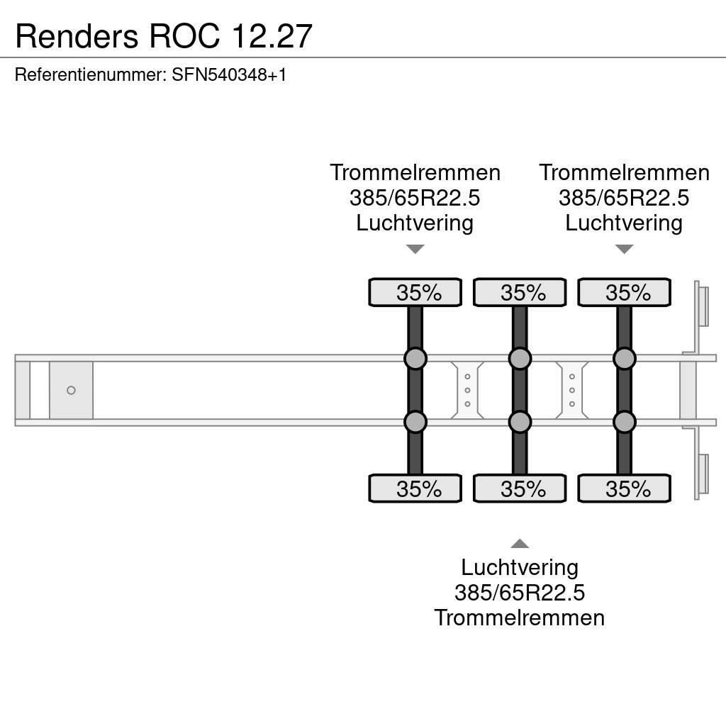 Renders ROC 12.27 Valníkové návěsy/Návěsy se sklápěcími bočnicemi
