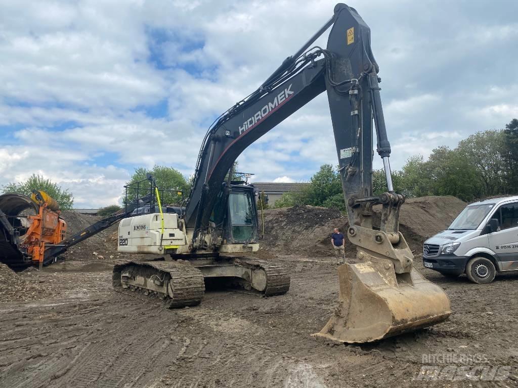 Hidromek HMK 220 LC Pásová rýpadla
