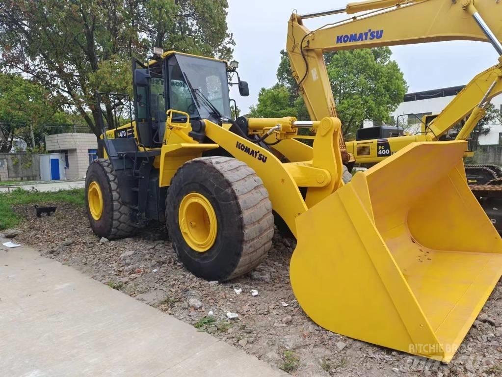 Komatsu WA 470 Kolové nakladače