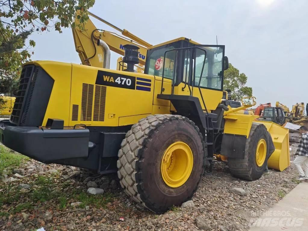 Komatsu WA 470 Kolové nakladače