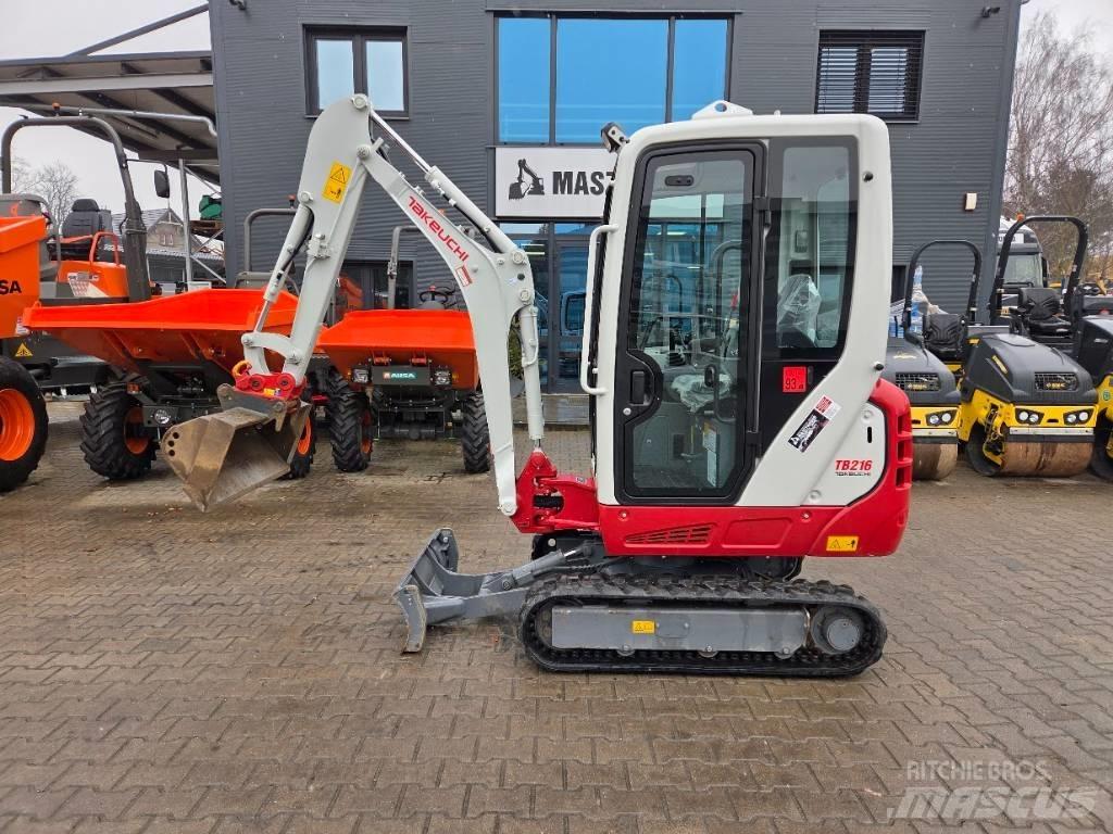 Takeuchi TB 216 Mini rýpadla < 7t
