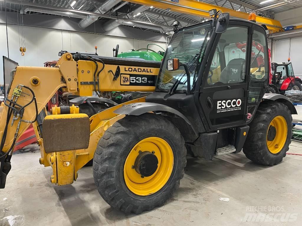 JCB 533-105 Teleskopické manipulátory