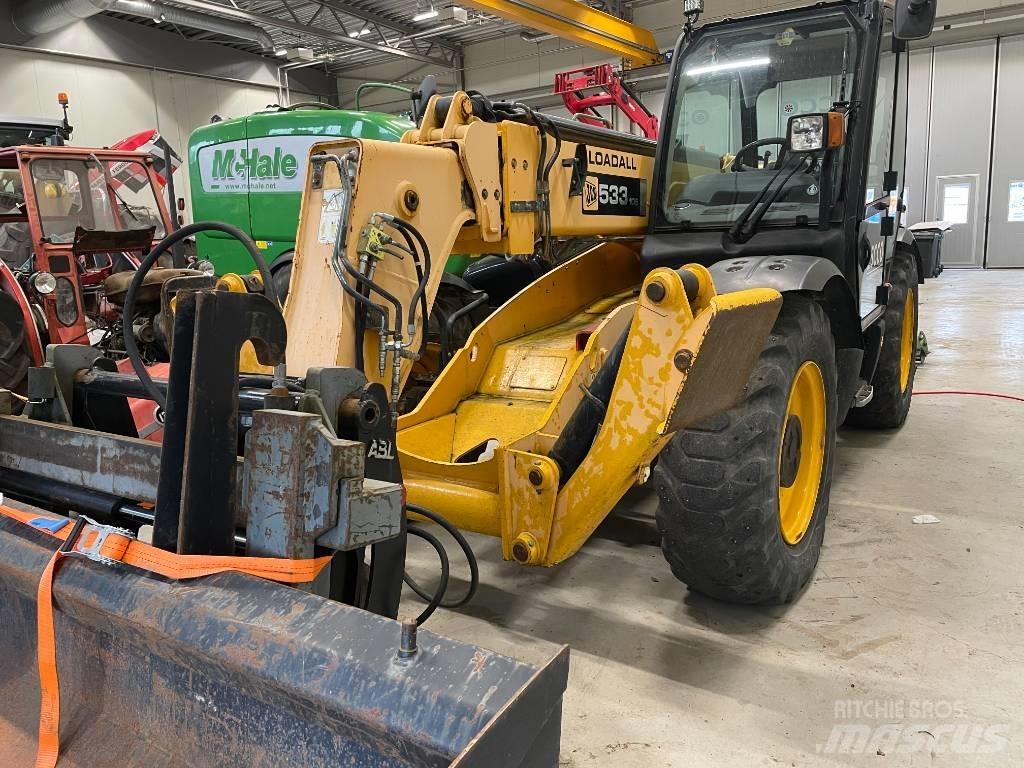 JCB 533-105 Teleskopické manipulátory