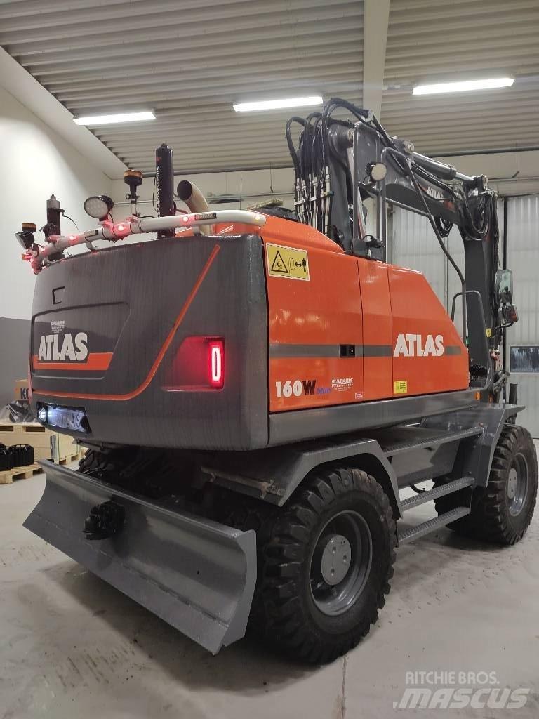Atlas 160 W Kolová rýpadla