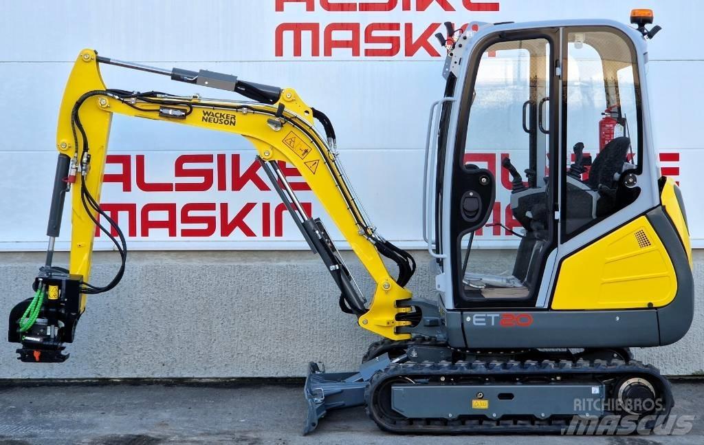 Wacker Neuson ET20 Mini rýpadla < 7t