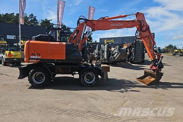 Hitachi ZX 140W-6 Kolová rýpadla