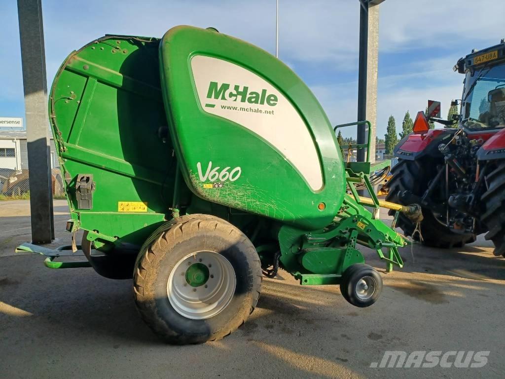 McHale V660 Lis na válcové balíky