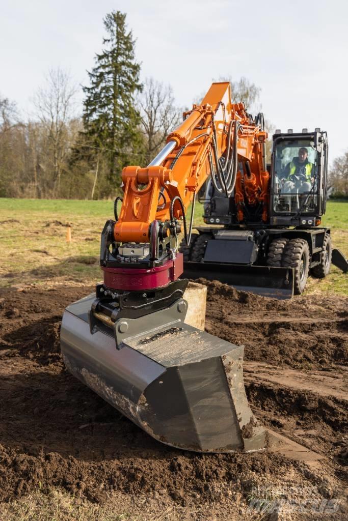 Hitachi ZX 150 W-7 Kolová rýpadla