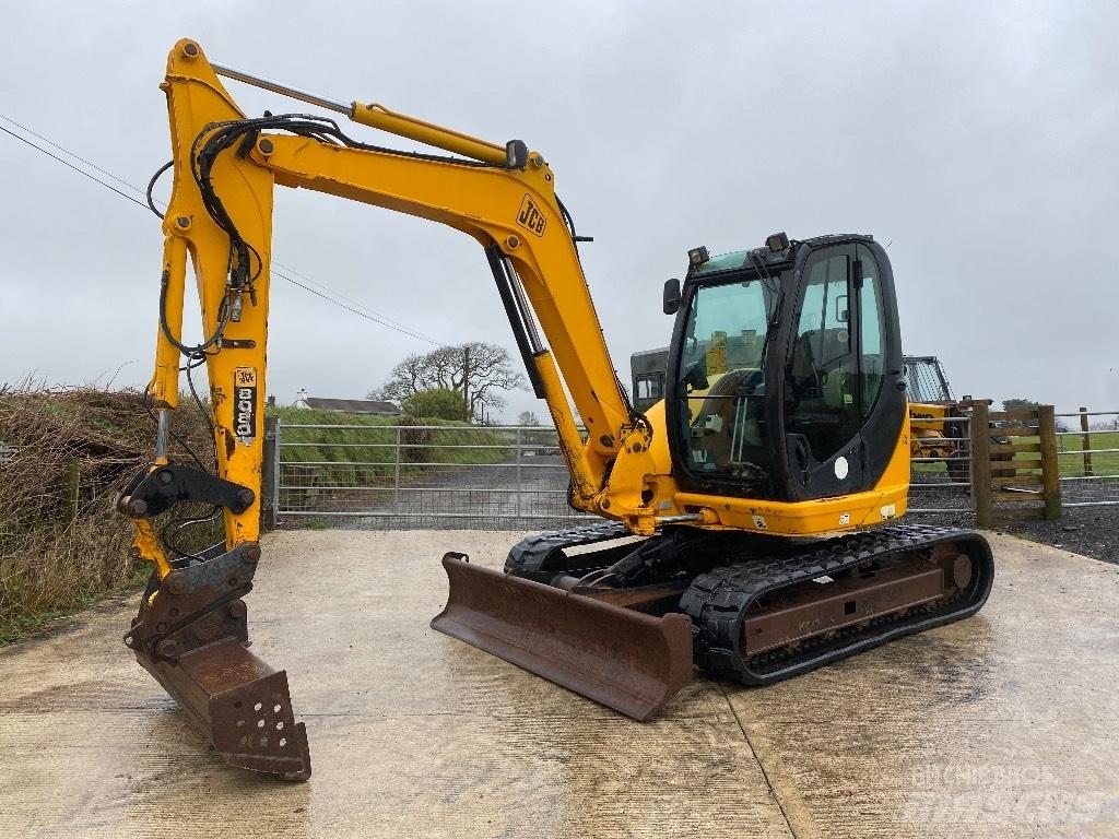 JCB 8080 Midi rýpadla 7t - 12t