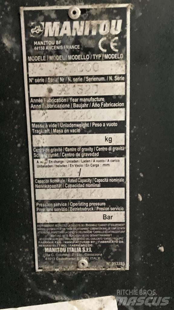 Manitou P2000 Ostatní komponenty