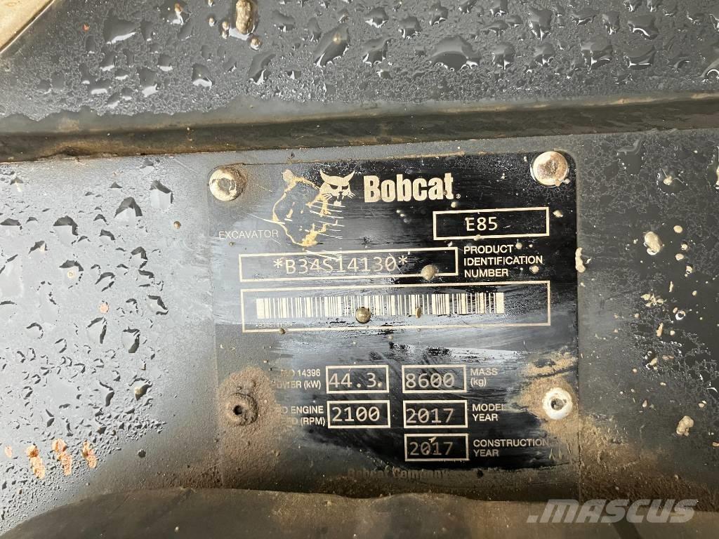Bobcat E 85 Midi rýpadla 7t - 12t