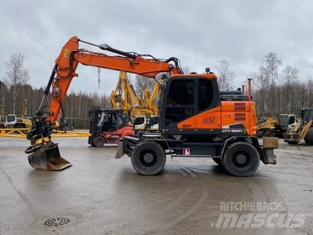 Doosan DX165W-5 Kolová rýpadla