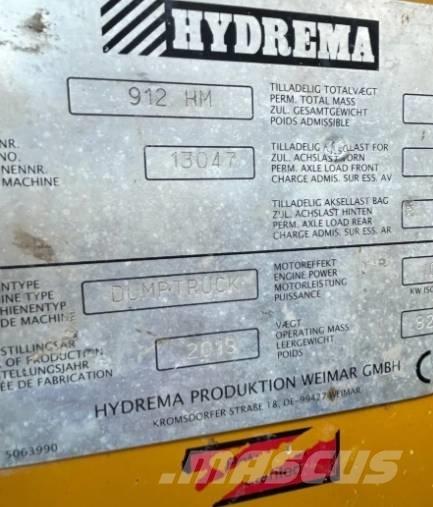 Hydrema 912 HM Kloubové dempry