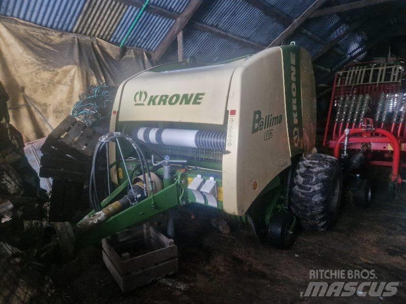 Krone Bellima F125 Lis na válcové balíky