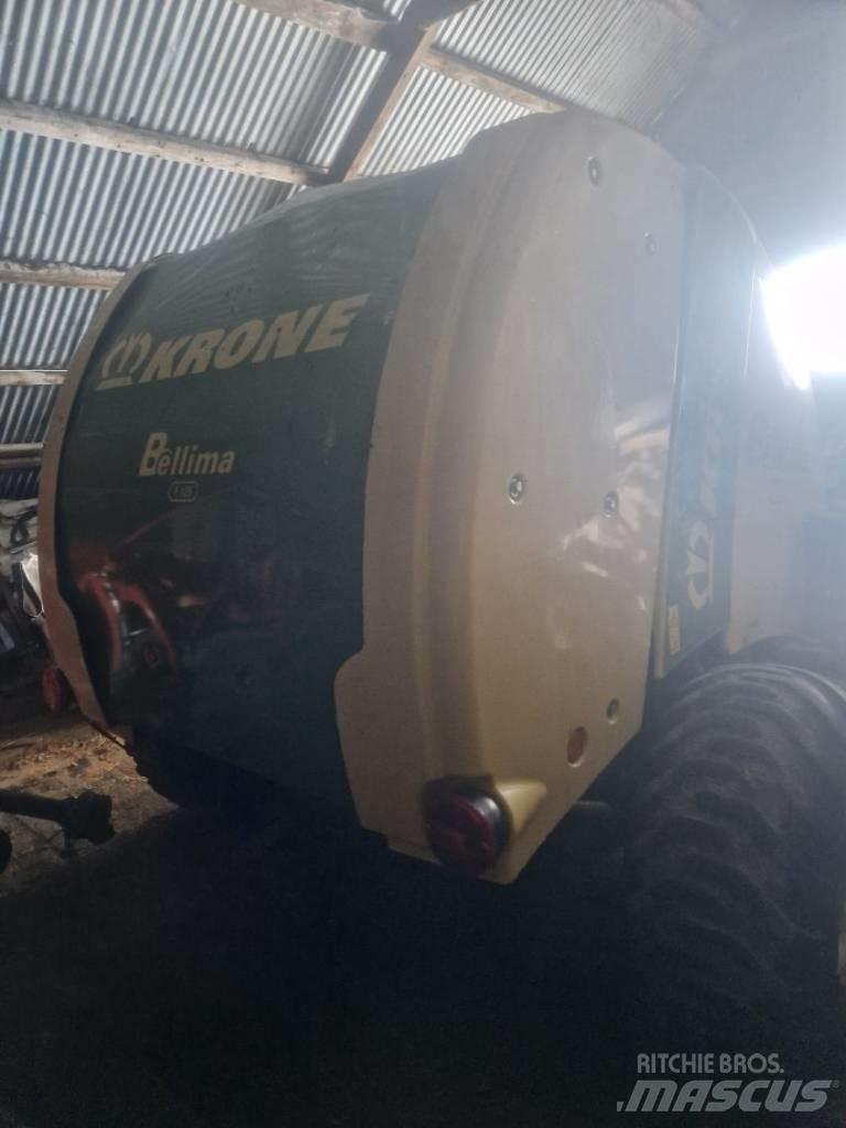 Krone Bellima F125 Lis na válcové balíky