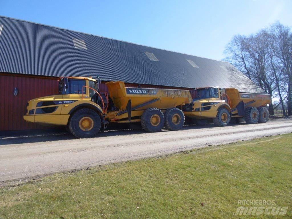 Volvo A25G Kloubové dempry