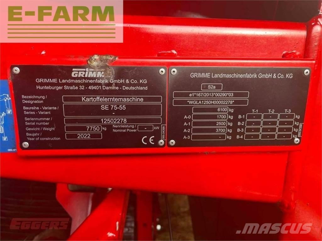Grimme se 75-55 sb Zařízení pro pěstování brambor - Jiné