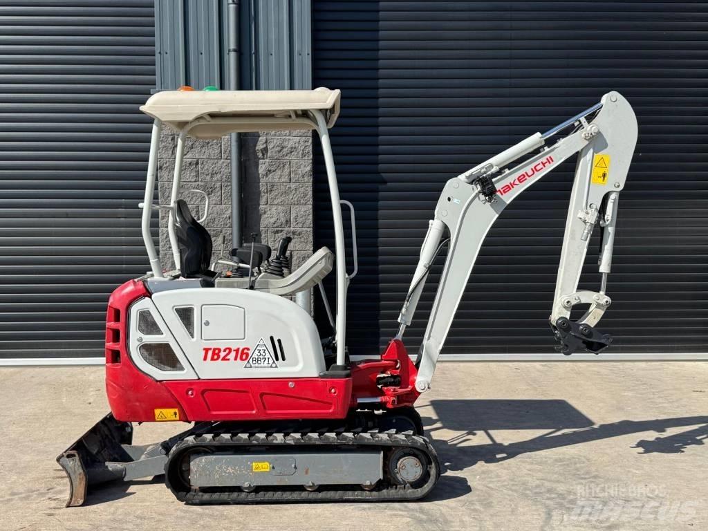 Takeuchi TB 216 Mini rýpadla < 7t