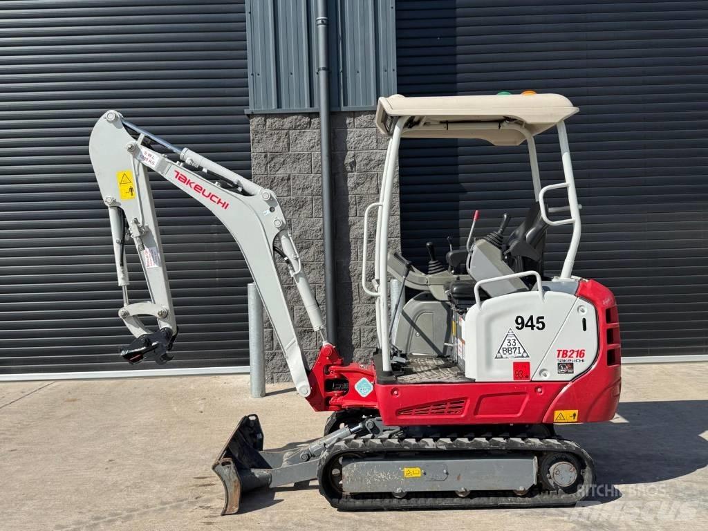 Takeuchi TB 216 Mini rýpadla < 7t
