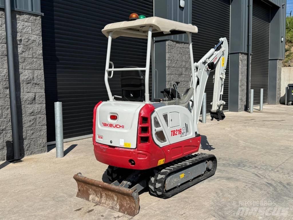 Takeuchi TB 216 Mini rýpadla < 7t