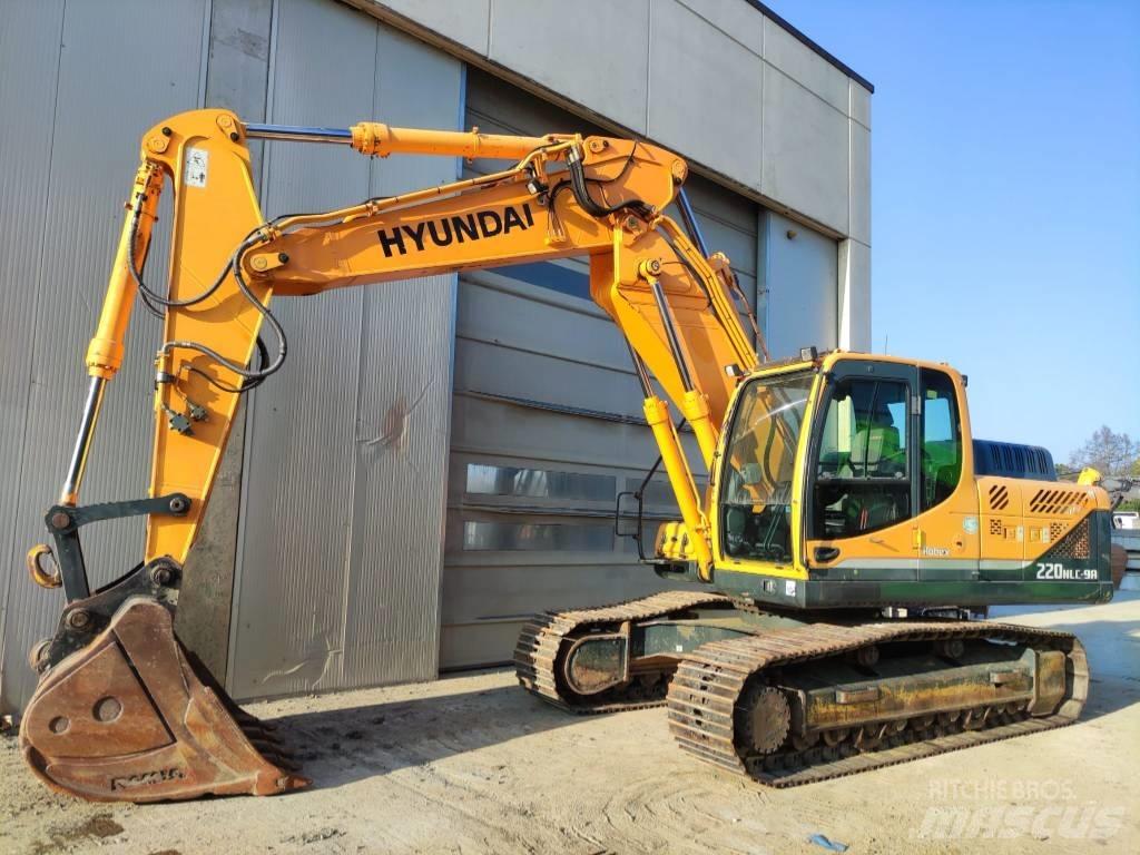 Hyundai R220NLC-9A Pásová rýpadla