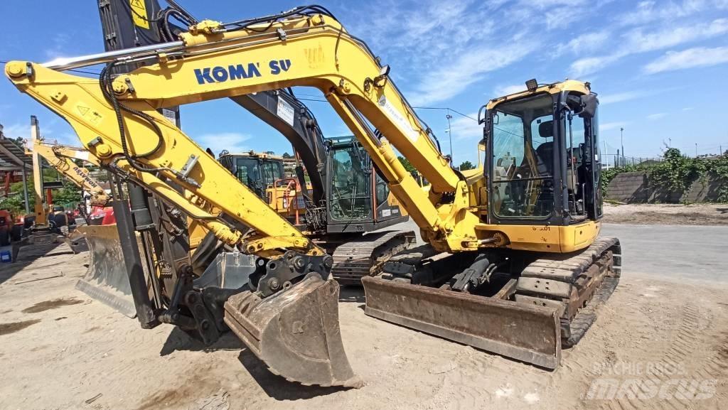 Komatsu PC118MR-8 Pásová rýpadla