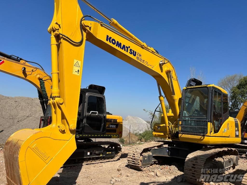 Komatsu PC 160 Pásová rýpadla