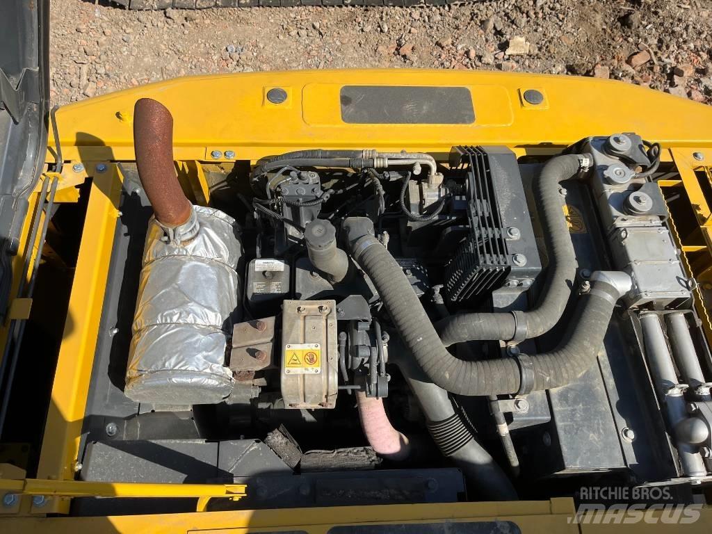 Komatsu PC 160 Pásová rýpadla