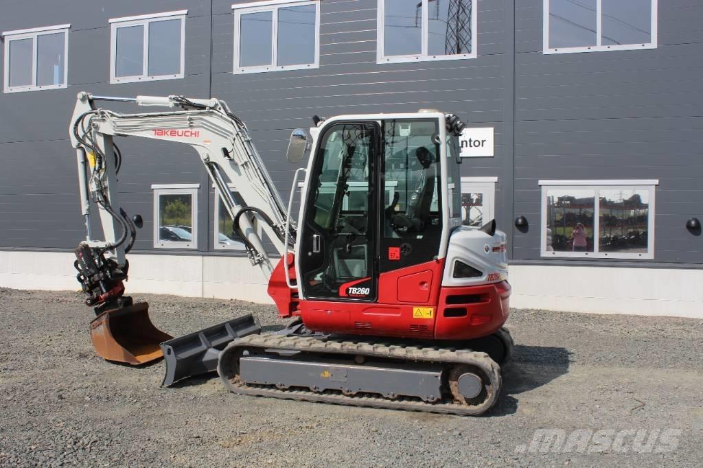 Takeuchi TB 260 Mini rýpadla < 7t
