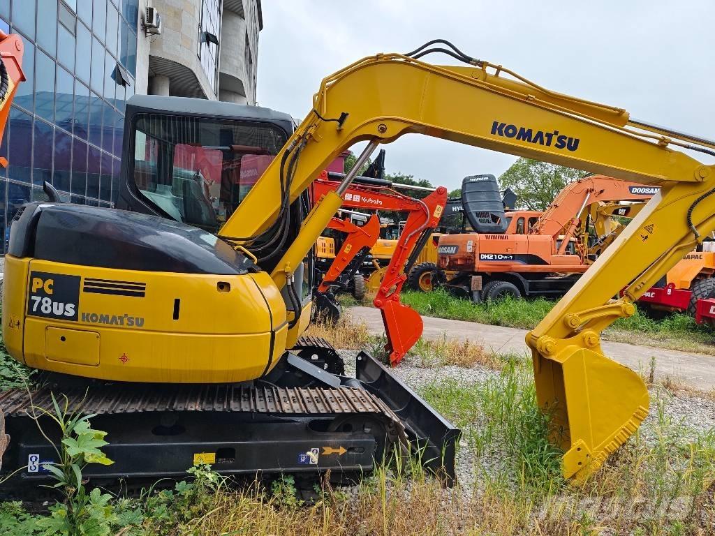 Komatsu PC 78 US Pásová rýpadla
