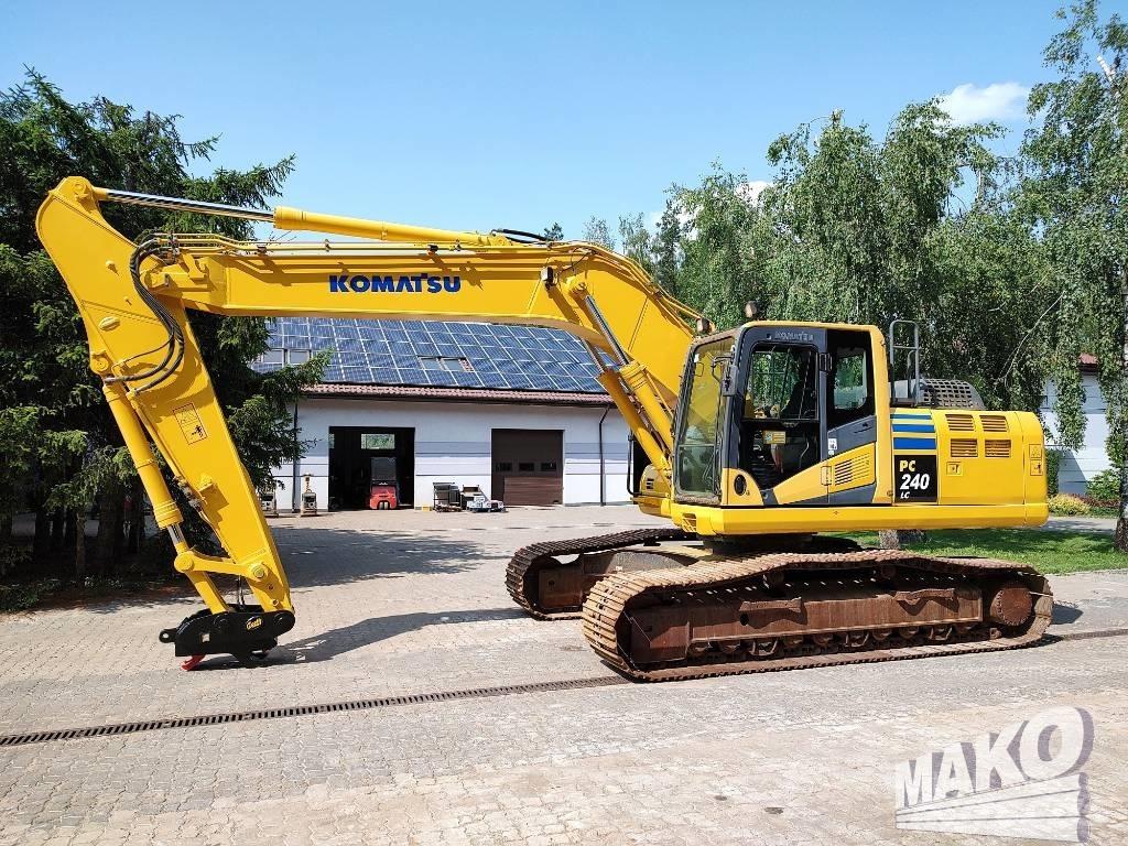 Komatsu PC 240 Pásová rýpadla