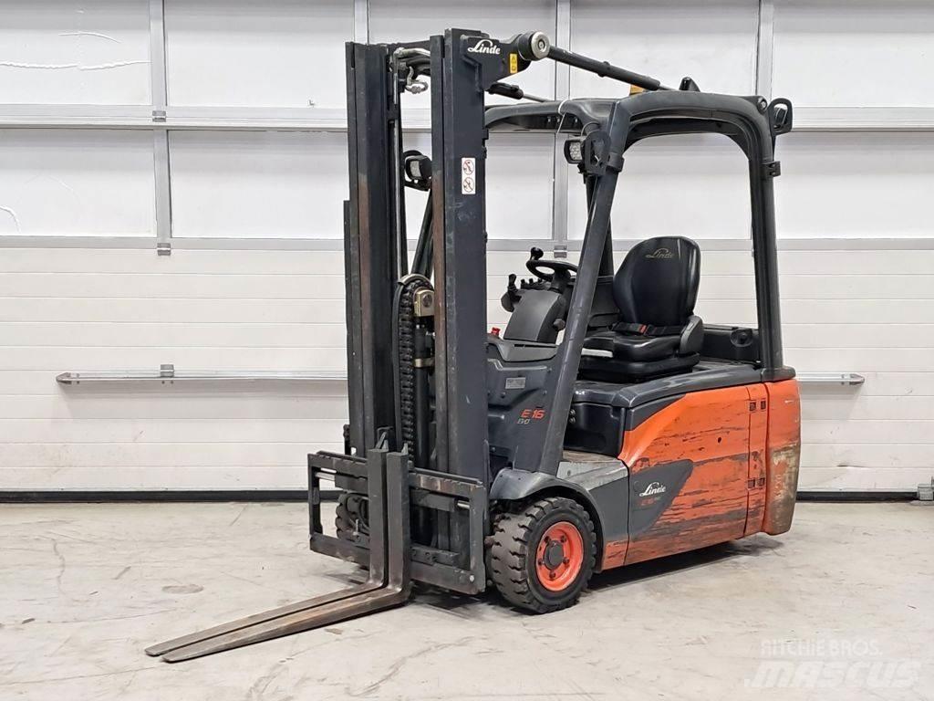 Linde E16L-02 Akumulátorové vozíky