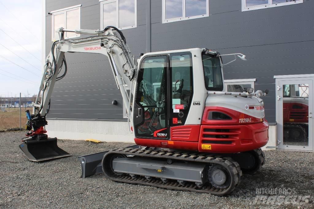 Takeuchi TB290 Midi rýpadla 7t - 12t