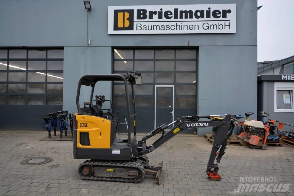 Volvo EC 15 E Mini rýpadla < 7t